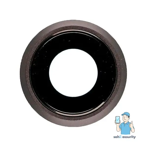 Camera Lens Glass with Frame for Apple iPhone 8 256GB Grey thumbnail